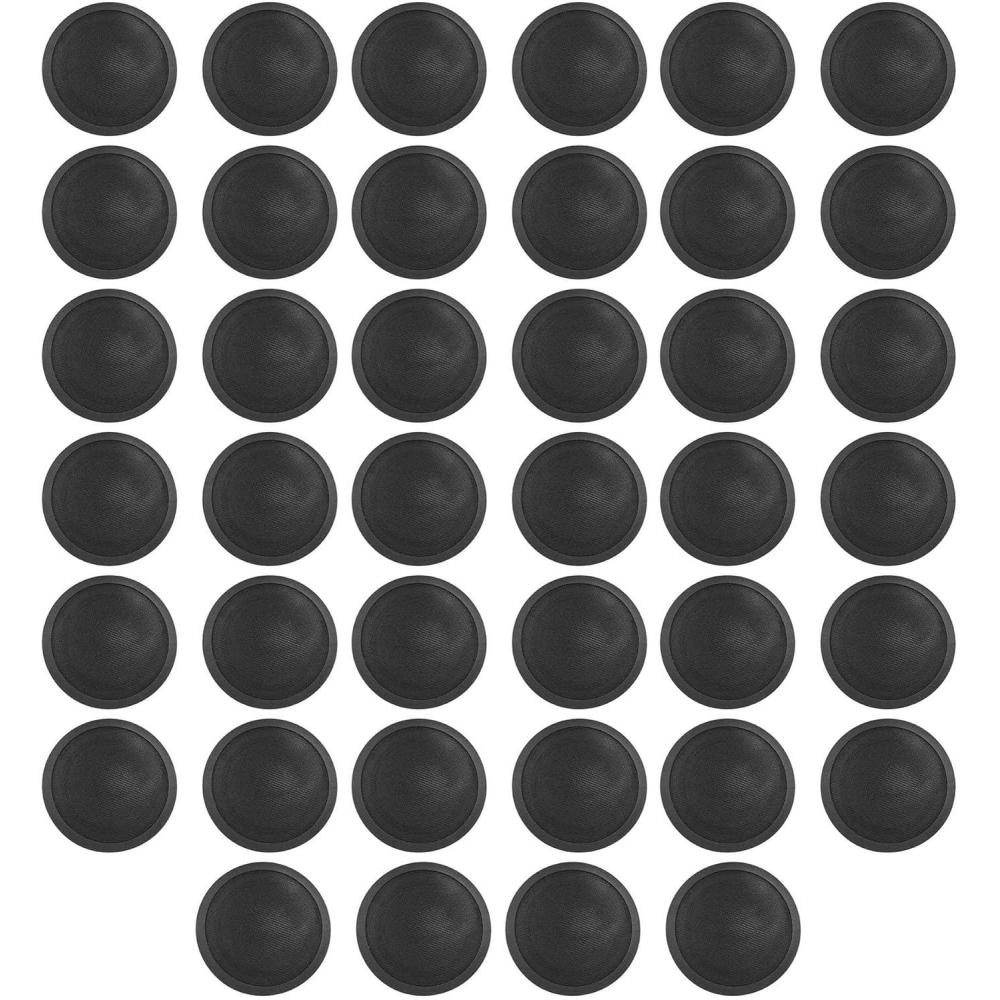 imageRockville 40 CCL6T Black 70V 6quot Commercial Ceiling Speakers 4 RestaurantOffice