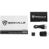 imageRockville RHPA4 4Channel Headphone Amplifier StereoMono Switch Dual 14quot and 35mm Outputs per Channel USB Power for Studio and Podcast Monitoring