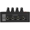 imageRockville RHPA4 4Channel Headphone Amplifier StereoMono Switch Dual 14quot and 35mm Outputs per Channel USB Power for Studio and Podcast Monitoring