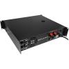 imageRockville RPA12 5000W Peak1400W RMS 2 Channel Rack Mount Power Amplifier Bridgeable ProDJ Amp LED Indicators for Live Sound