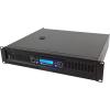 imageRockville RPA16 10000W Peak3000W RMS 2Channel Power Amplifier Bridgeable Builtin Crossover Limiter LCD Display XLRSpeakonBanana Outputs for Pro Audio and DJ