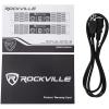 imageRockville RPA5 2Channel Power Amplifier 200W RMS  4 Ohm 1000W Peak StereoMono Switch Builtin Crossover for DJs Live Sound and Pro Audio