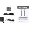 imageRockville RWM1202VH VHF Wireless 2 Handheld Microphone System Metal Receiver Dual Filter Ultra Signal Stability Low Power Consumption Perfect for Karaoke and Presentations
