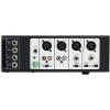 imageRockville Rock Matrix 4 440W 4Zone 70V Commercial Amplifier Bluetooth 50 Matrix Routing Emergency Inputs for Restaurants Bars Schools Offices