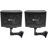 imageRockville 2 KPS65 65quot 2Way 400w KaraokePro SpeakersAdjustable Wall Brackets