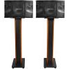 imageRockville Pair KPS80 8quot 3Way 800 Watt KaraokePro SpeakersFurniture 36quot Stands