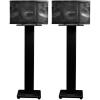 imageRockville Pair KPS80 8quot 3Way 800 Watt KaraokePro SpeakersFurniture Stands