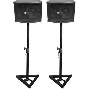 imageRockville 2 KPS65 65quot 2Way 400 Watt KaraokePro SpeakersAdjustable Stands