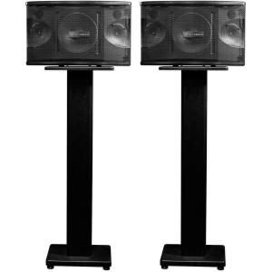 imageRockville Pair KPS80 8quot 3Way 800 Watt KaraokePro SpeakersFurniture Stands