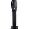 imageRockville RTP82B 8 ft Adjustable Black Totem Moving Head Light Stand Dual Scrims Travel Bags Speaker Mount for DJs and Stage Lighting8 ft Black