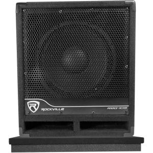 imageRockville RBG10S Bass Gig 10quot 1200w Powered PA Subwoofer DJProAcoustic Riser