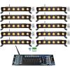 image10 Rockville Best Strip 60 Black Rechargeable Light BarsWireless DMX Controller