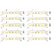 image10 Rockville Best Strip 60 White Rechargeable Wash Light Bars wWireless DMX