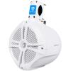 imageRockville 2 Pairs RWB80W 8quot White 600w MarineBoat Wakeboard Tower Speakers