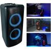 imageRockville Elite Party 65 Bluetooth Party Speaker 2000W Peak500W RMS Karaoke Effects LED Lights GuitarOptical Inputs for Events and Parties