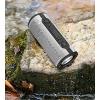 imageRockville Portable Waterproof Bluetooth Speaker for Audiophiles Silver Rock Launcher SLSilver