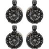 imageRockville 4 WB65 Black 65quot 600w Metal Marine Wakeboard Swivel Tower Speakers