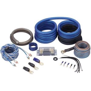 imageRockville RWK0CU 0 AWG 100 Copper Amp Installation Wire Kit OFC High Power Transfer Durable Design Complete Accessories for Car Audio Enthusiasts
