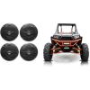 imageRockville 4 MS525B 525quot 800 Watt Waterproof Speakers for Polaris RZRATVUTV
