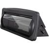 imageRockville RWSG4B Water Resistant Universal Marine Stereo Cover Black Heavy Duty UVProtective Boat Radio Shield with EasyInstall Design Mounting Gasket and Hardware Included