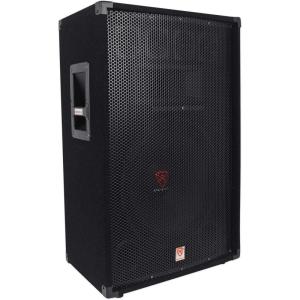 imageRockville RSG1524 Dual 15quot 3000W 3Way Passive Pro Audio Speaker 4Ohm HighEfficiency Piezo Horn 3 Bullet Tweeters Wide Dispersion Durable Build for DJs and Live Events15  8 Ohm