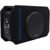 imageRockville RMW8A 800W 8quot Powered Truck Subwoofer ClassD Amp 4 Ohm Slim Ported Enclosure Remote Bass Control Durable MDF with Grill for Car Audio