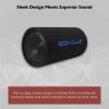 imageRockville RTB10A 10quot Powered Subwoofer Bass Tube 500W Peak Deep Bass BuiltIn Amp Crossover Bass Remote Vented Enclosure Perfect for Car Audio
