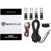 imageRockville SS8P Bundle 400Watt 8 in Slim UnderSeat Active Powered CarTruck Subwoofer RWK10 10 Gauge Amp Installation Kit with ANL Fuse Holder and 100 Copper RCA Cable 2Items