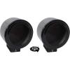 imageRockville 2 MAC525B 525quot 360 Swivel Black Aluminum Surface Mount Speaker Pods