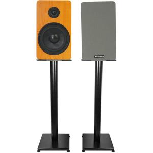 imagePair Rockville RockShelf 58C Classic 525quot Home Bookshelf Speakers w29 Stands