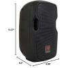 imageRockville BPA8 8in 300Watt Powered Active DJ PA Speakers with Bluetooth USB SD FM Radio Mic Input and Stand Mountable Design for Events and Performances 2Piece