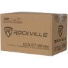 imageRockville 12 CCL5T White 70V 5quot Commercial Ceiling Speakers 4 RestaurantOffice