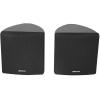 imageRockville Cube 70V Black Pair 35quot Commercial Wall Speakers Swivel Mount 70V Tap Settings Clear Audio for Restaurants and Offices 3Piece