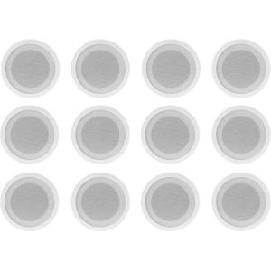 imageRockville 12 CCL5T White 70V 5quot Commercial Ceiling Speakers 4 RestaurantOffice