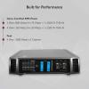 imageRockville RXHF5 3200W 5Channel Car Amplifier DynoCertified RMS MOSFET Power Supply ELNA Capacitors ClassAB D Perfect for Car Audio and Subs