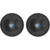 imageRockville 2 K5 W15K5S2 15quot 2000 Watt 2 Ohm Car Audio Subwoofers CEA Rated Subs