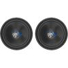 imageRockville 2 K5 W15K5S4 15quot 2000 Watt 4 Ohm Car Audio Subwoofers CEA Rated Subs