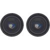 imageRockville 2 K5 W8K5S2 8quot 800 Watt 2 Ohm Car Audio Subwoofers CEA Rated Subs