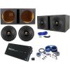 imageRockville 2 W12K9D4 12quot 8000w SubwoofersVented Sub BoxMono AmplifierAmp Kit