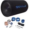 imageRockville RTB10A 10quot 500w Powered Subwoofer Bass TubeBass Remote  Amp Kit