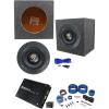 imageRockville W10K9D2 10quot 3200w Car SubwooferSealed Sub BoxMono AmplifierAmp Kit