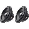 imageRockville W12K6D4 V2 12quot 2400Watt Peak600Watt RMS Dual 4Ohm Car Subwoofers Cast Aluminum Basket 2Piece