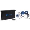 imageRockville dB14 Bundle 4000Watt Peak1000Watt RMS Mono 2Ohm Car Audio Amplifier RWK4CU 4 AWG 100 Percent Copper Amp Installation Wire Kit OFC for Vehicle Subwoofer and Stereo Systems 2Items