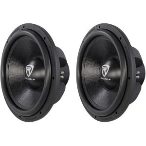 imageRockville 2 W15K6D2 V2 15quot 8000w Car Subwoofers Dual 2Ohm Subs CEA Compliant