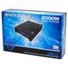 imageRockville Car Audio Bundle dB12 2000Watt Peak 500Watt RMS Mono Car Amplifier RWK41 4Gauge Complete Amp Installation Kit 2Items