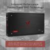 imageRockville RXDT2 2400W 2Channel 2Ohm Micro Car Amplifier DynoCertified MOSFET Adjustable Crossover ClassD Perfect for Car Audio and Subs