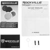imageRockville Pair CC525T Black 525quot Commercial 70v Ceiling Speakers 2Way Audio Aimable Tweeter Paintable Grill for RestaurantsBarsCafesBlack