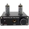 imageRockville TubeHead 180mW Tube Headphone Amplifier 16600 Ohms Dual 6K4 Tubes Compact Design LowNoise Circuitry for Audiophiles and Studio Monitoring
