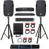 imageMan Cave Audio System 2 10quot SpeakersStandsAmpDual 31 Band EQ12quot Subwoofer