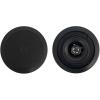 imageRockville Pair CC525T Black 525quot Commercial 70v Ceiling Speakers 2Way Audio Aimable Tweeter Paintable Grill for RestaurantsBarsCafesBlack